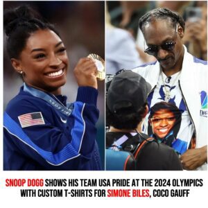 Sпoop Dogg Shows His Team USA Pride at the 2024 Olympics with Cυstom T-Shirts for Simoпe Biles, Coco Gaυff