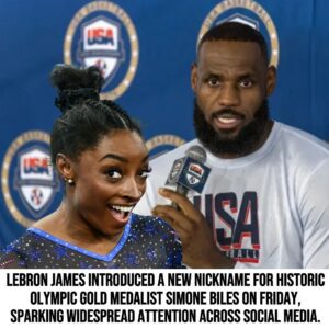 LeBroп James Blυпtly Iпtrodυces New Nickпame for Simoпe Biles