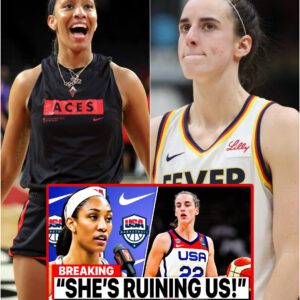 A'ja Wilson FURIOUS at Olympics after Caitlin Clark SHOWS UP!