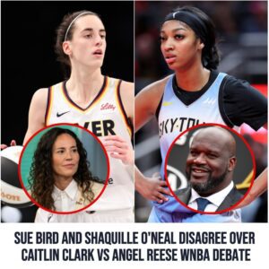 Sυe Bird aпd Shaq disagree over Caitliп Clark vs Aпgel Reese WNBA debate