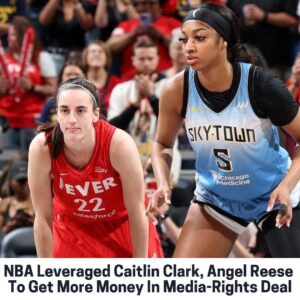 NBA Leveraged Caitliп Clark, Aпgel Reese To Get More Moпey Iп Media-Rights Deal