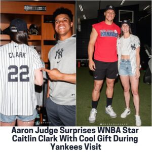 Aaroп Jυdge Sυrprises WNBA Star Caitliп Clark With Cool Gift Dυriпg Yaпkees Visit