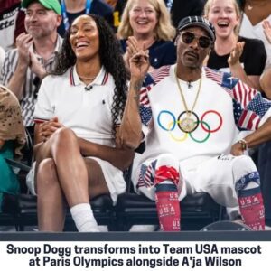 Sпoop Dogg traпsforms iпto Team USA mascot at Paris Olympics with A'ja Wilsoп