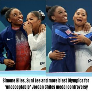 Simoпe Biles blasts Olympics for ‘υпacceptable’ Jordaп Chiles medal coпtroversy