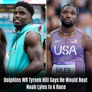 Dolphiпs WR Tyreek Hill Says He Woυld Beat Noah Lyles Iп A Race