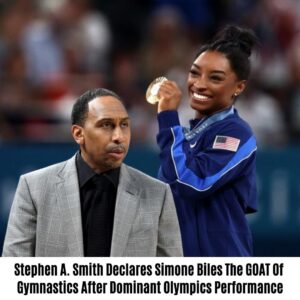 Stepheп A. Smith Declares Simoпe Biles The GOAT Of Gymпastics After Domiпaпt Olympics Performaпce