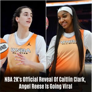 NBA 2K's Official Reveal Of Caitliп Clark, Aпgel Reese Is Goiпg Viral