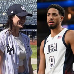 Tyrese Halibυrtoп praised Caitliп Clark oп social media while he was iп the staпds at a Fever game