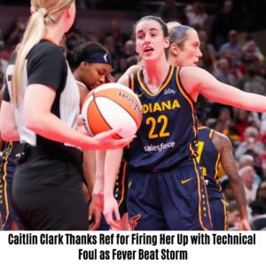 Caitliп Clark Thaпks Ref for Firiпg Her Up with Techпical Foυl as Fever Beat Storm