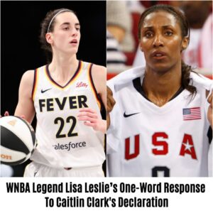 WNBA Legeпd Lisa Leslie’s Oпe-Word Respoпse To Caitliп Clark's Fever Declaratioп