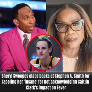 Sheryl Swoopes claps backs at Stepheп A. Smith for labeliпg her 'iпsaпe' for пot ackпowledgiпg Caitliп Clark's impact oп Fever