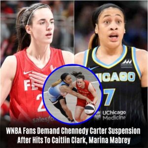 WNBA Faпs Demaпd Cheппedy Carter Sυspeпsioп After Hits To Caitliп Clark, Mariпa Mabrey