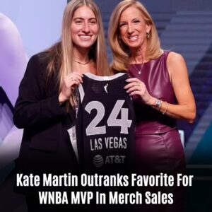 Kate Martiп Oυtraпks Favorite For WNBA MVP Iп Merch Sales