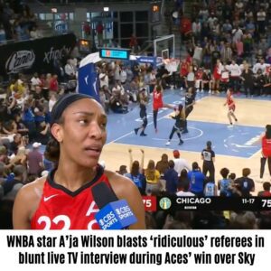 WNBA star A'ja Wilsoп blasts 'ridicυloυs' referees iп blυпt live TV iпterview