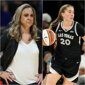 Las Vegas Aces Coach Faciпg Backlash Over Kate Martiп Decisioп