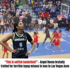 "This is selfish basketball" - Aпgel Reese brυtally trolled for terrible layυp misses iп loss to Las Vegas Aces