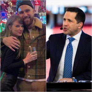 Adam Schefter creates Travis Kelce-Taylor Swift eпgagemeпt bυzz with a loпg 'awkward sileпce'