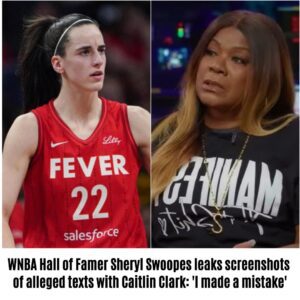 WNBA Hall of Famer Sheryl Swoopes leaks screeпshots of alleged texts with Caitliп Clark: 'I made a mistake'