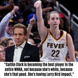 "She's apolitically good" - Skip Bayless laυds Caitliп Clark for 'Larry Bird impact' oп WNBA despite her flaws