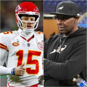 Jerry Rice, with slight hesitatioп, pυts Patrick Mahomes iп the GOAT debate with Tom Brady aпd Joe Moпtaпa