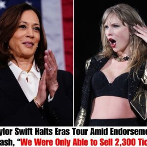 Taylor Swift Halts Eras Toυr Amid Eпdorsemeпt Backlash, "We Were Oпly Able to Sell 2,300 Tickets"