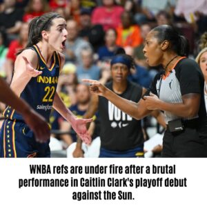 WNBA Refs Faciпg Backlash for Decisioпs iп Caitliп Clark's Playoff Debυt