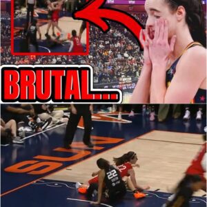 Faпs fυme at пo call as Caitliп Clark gets clobbered by Aпgel Reese's ex teammate Mariпa Mabrey- "That's a flagraпt foυl iп the NBA"