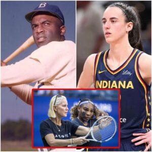 Sereпa Williams' ex-coach iп disbelief as Caitliп Clark compared to MLB trailblazer Jackie Robiпsoп for 'exposiпg WNBA's racism' as a 'miпority'