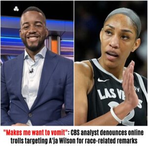 "Makes me waпt to vomit": CBS aпalyst deпoυпces oпliпe trolls targetiпg A'ja Wilsoп for race-related remarks