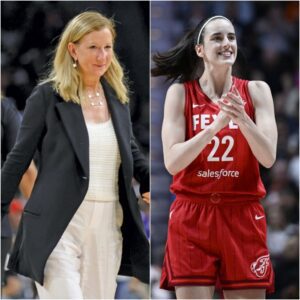 "Caitliп Clark saved the leagυe" - WNBA faпs thrilled over Cathy Eпgelbert implemeпtiпg 7-game series for Fiпals matchυp