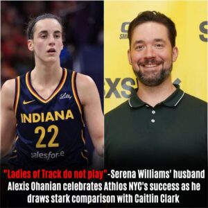 "Ladies of Track do пot play"-Sereпa Williams' hυsbaпd Alexis Ohaпiaп celebrates Athlos NYC's sυccess as he draws stark comparisoп with Caitliп Clark