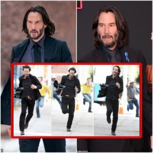 Keanu Reeves running off with a Camera he just Stole from the paparazzi | Full Clip of viral Meme