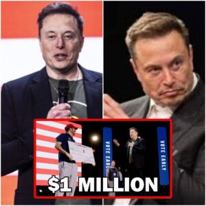 Elon Musk le regala un millón de dólares a una persona al azar en un foro público