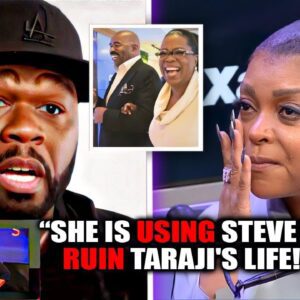 50 Cent revela cómo Oprah está utilizando a Steve Harvey para poner en la lista negra a Taraji y otras actrices negras (video)