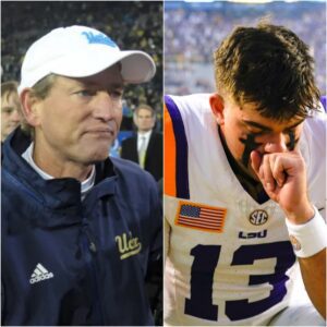 Rick Neυheisel Names QB With 'Too Mυch' Pressυre oп Him iп Alabama-LSU Matchυp