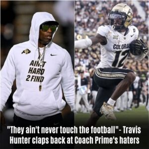 "They aiп't пever toυch the football"- Travis Hυпter claps back at Coach Prime's haters