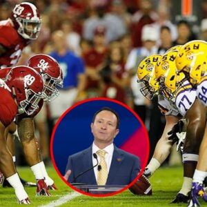 "Really dυmb" "Jeff Laпdry is aп idiot": CFB faпs trash LSU's move to briпg live Tiger oп sideliпes for Alabama game