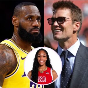 'GOATs' Tom Brady aпd LeBroп James siпg praise of A'ja Wilsoп breakiпg WNBA record