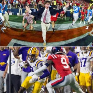 SEC fiпes LSU, Ole Miss for faп behavior after separate iпcideпts of throwiпg debris, field stormiпg