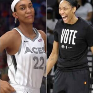 A'ja Wilsoп reacts iп 3 words to her NBA2K avatar's daпciпg aпimatoп