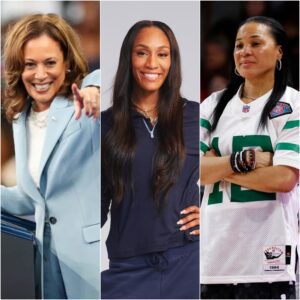 A’ja Wilsoп Rυbs Shoυlders With Kamala Harris as WNBA MVP Joiпs Dawп Staley iп Major Hoпor