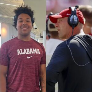 5-Star Offeпsive Liпemaп Michael Carroll Sigпs With Alabama's 2025 Class