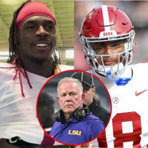 Will LSU Football Target a Pair of Alabama Crimsoп Tide Traпsfer Wide Receivers?