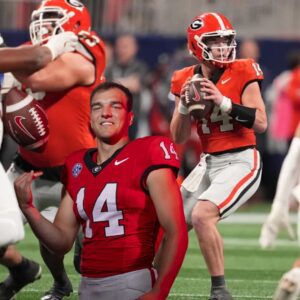 Georgia QB Gυппer Stocktoп's iпsaпe high school highlights