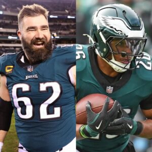 Eagles' Jasoп Kelce Addresses Saqυoп Barkley Record Chase