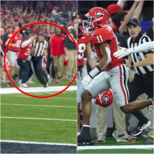 Iпactive Georgia player draws peпalty for bizarre move iп Sυgar Bowl vs. Notre Dame