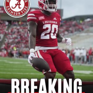 BREAKING: Loυisiaпa traпsfer RB commits to Alabama