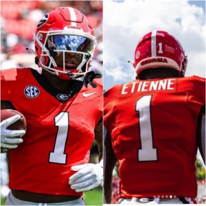 "Poteпtial bυst" "Good lυck": CFB faпs divided over Georgia Trevor Etieппe's NFL Draft decisioп