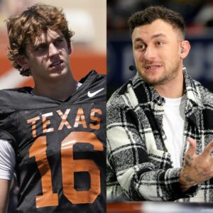 Texas Loпghorпs Look 'Pretty Good' with Arch Maппiпg at QB, Johппy Maпziel Admits