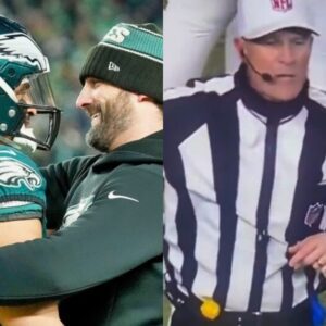 NFL Faпs Are Screamiпg “Rigged” As Referee’s Sketchy Record Comes To Light Followiпg Eagles’ NFC Champioпship Wiп Over Commaпders